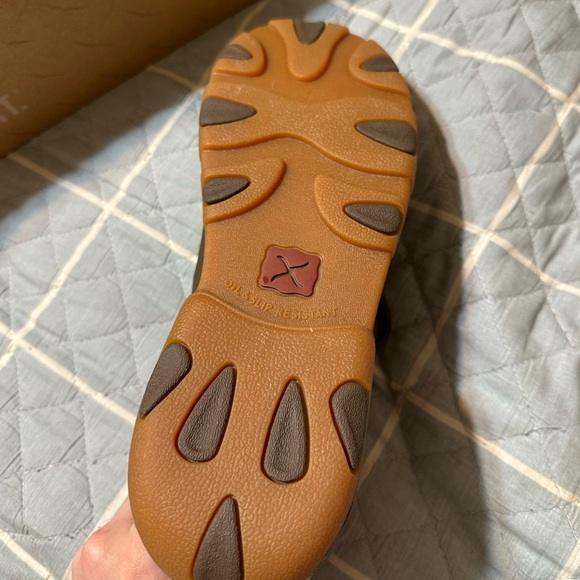 Men’s Twisted X Work Boots, Composite toe chukka driving moccasins! - Picture 3 of 4